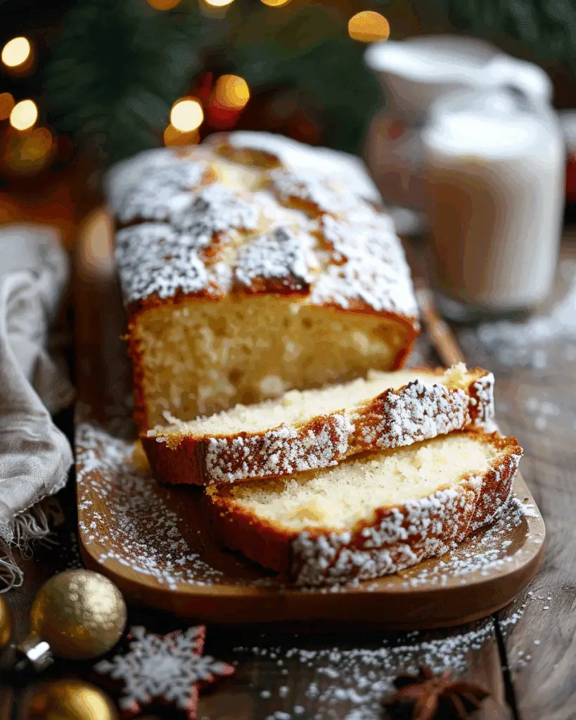 Holiday Eggnog Bread Recipe