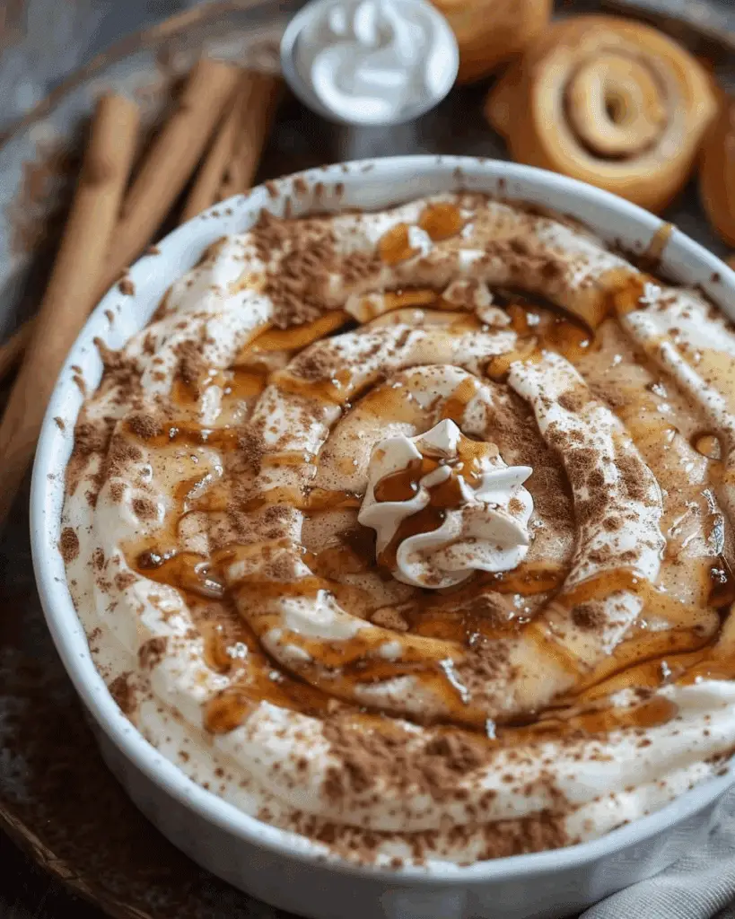 Cinnamon Roll Dip
