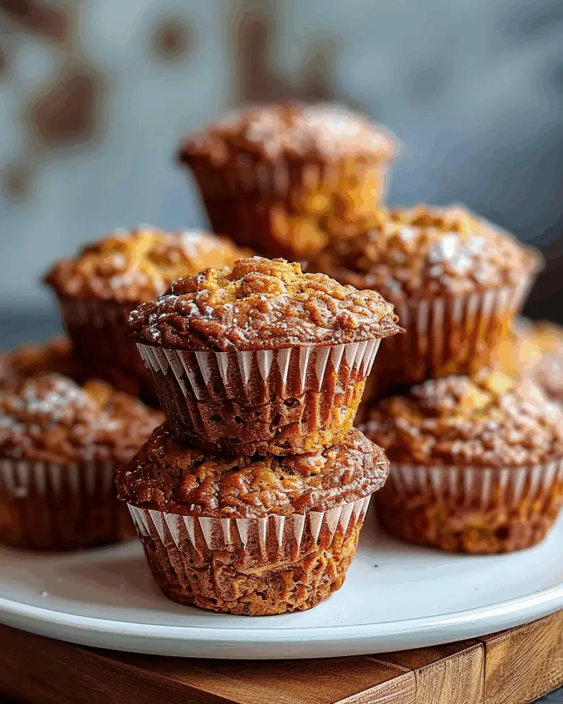 Gingerbread Cottage Cheese Breakfast Muffins – Warm, High-Protein & Naturally Sweetened
