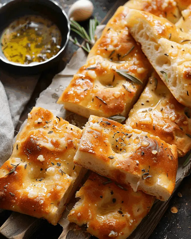 Quick and Dirty Focaccia