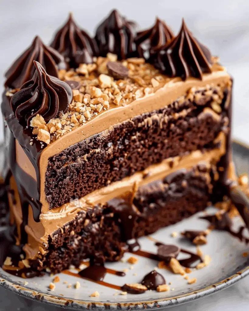 Chocolate Peanut Butter Cake