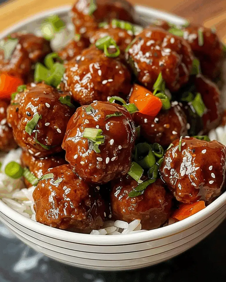 Sweet and Sour Meatballs