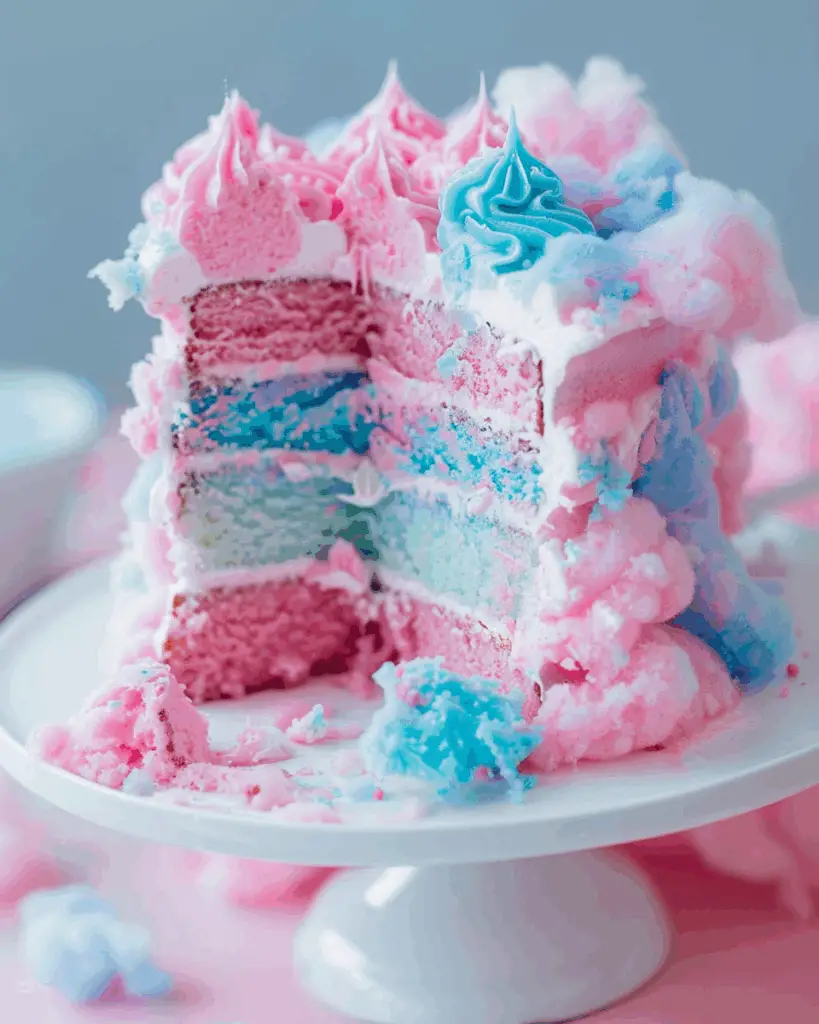 Cotton Candy Cake Recipe