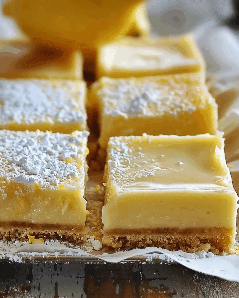 Creamy Lemon Squares