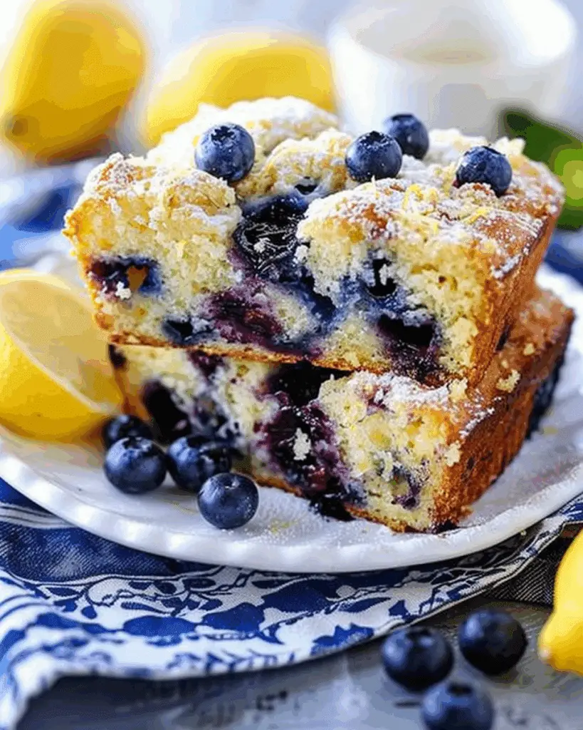 Keto Blueberry Lemon Bread