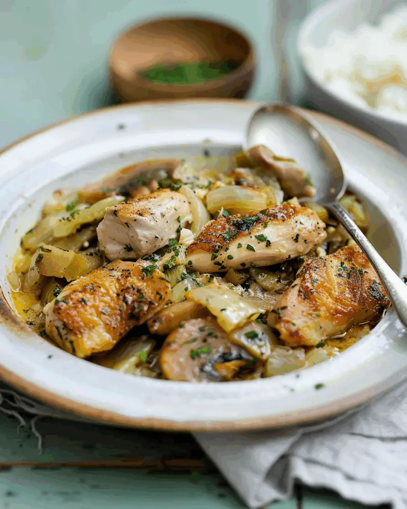 Simplest Chicken and Leek Stew