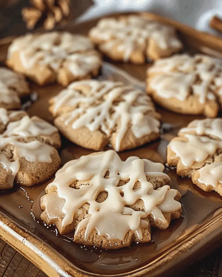 Delicious Homemade Maple Cookies with Maple Icing