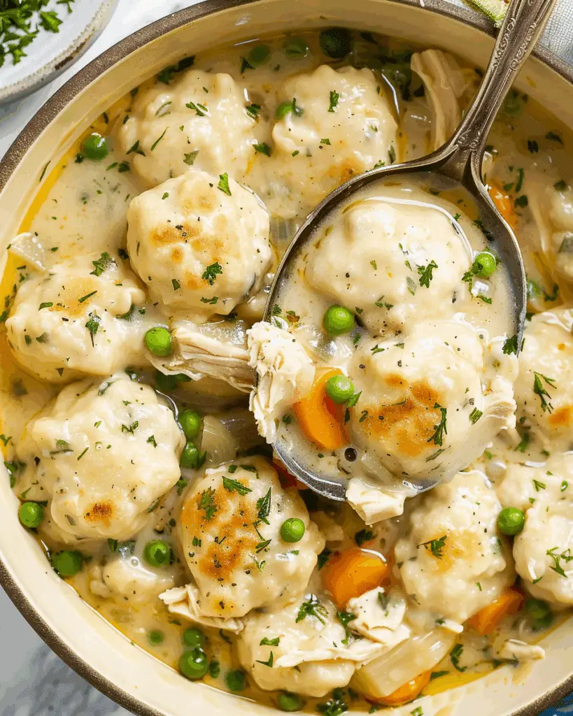 Easy Chicken and Dumplings