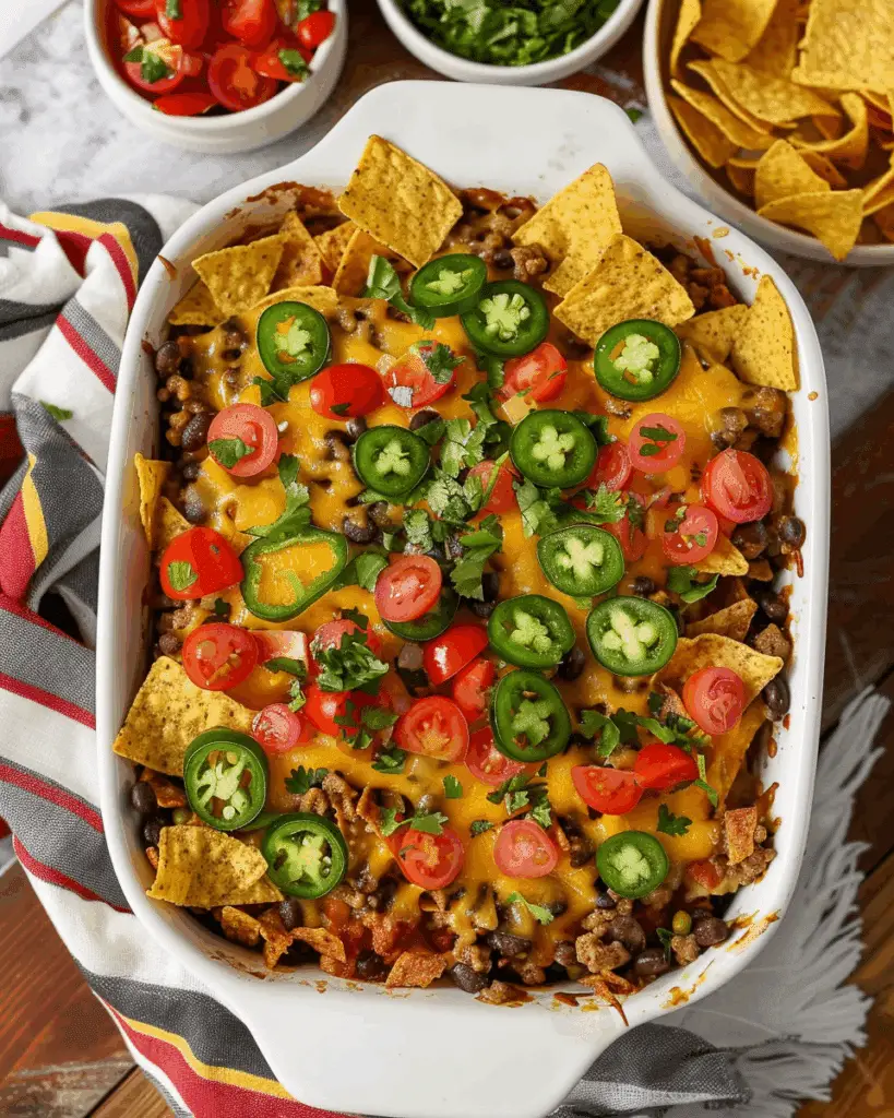 Walking Taco Casserole