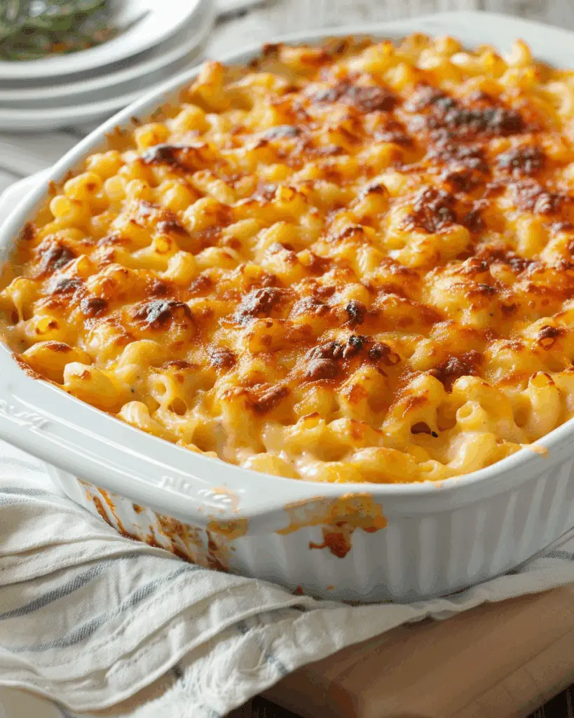 Creamy Baked Macaroni and Cheese
