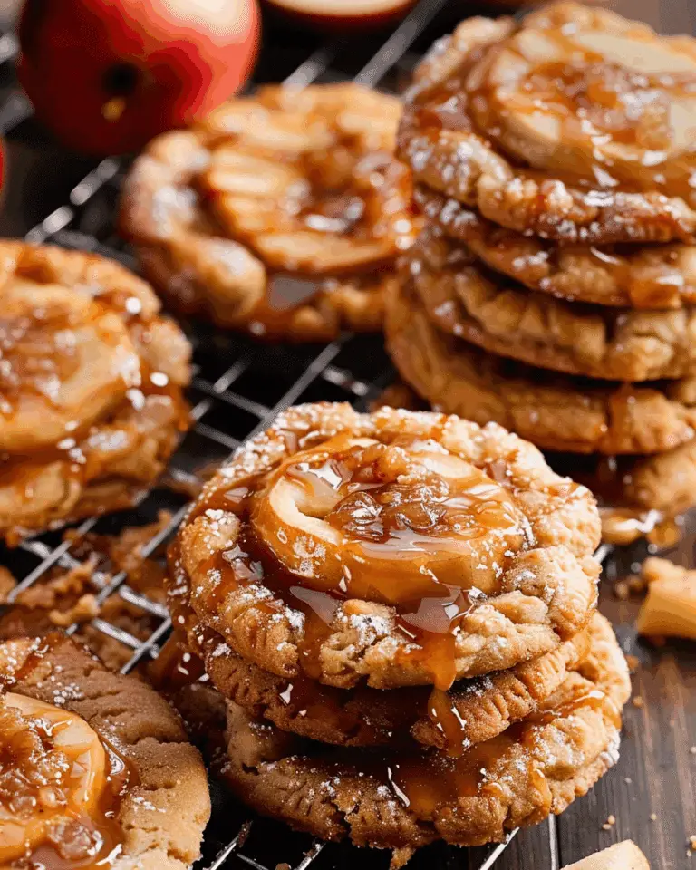 Salted Caramel Apple Pie Cookies