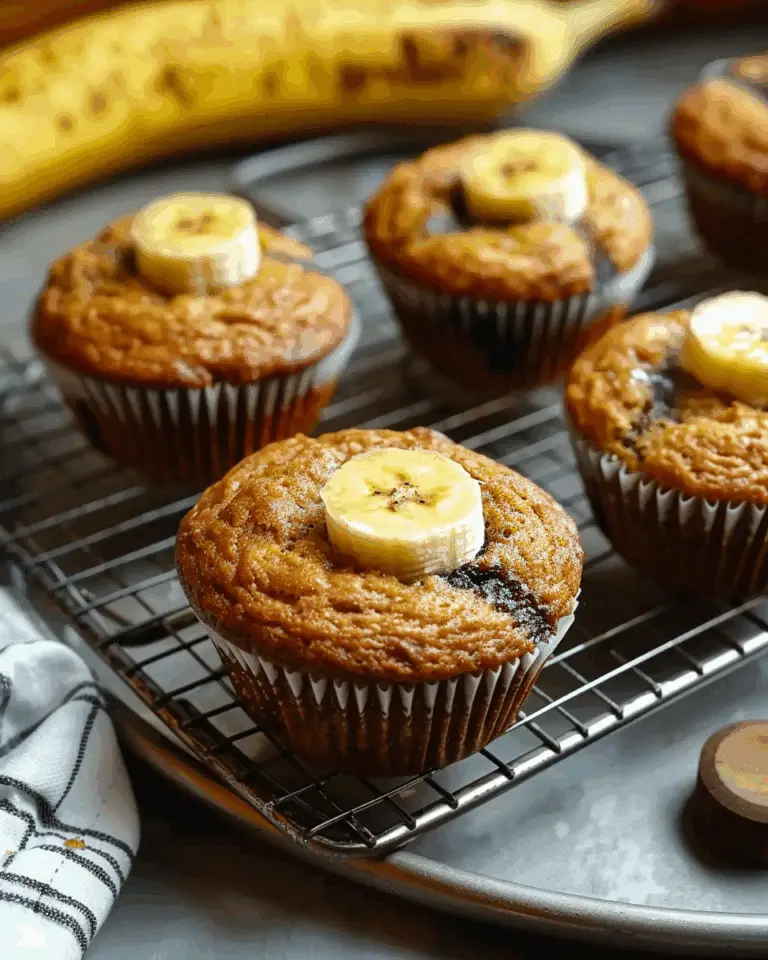Fluffy Banana Bread Muffins