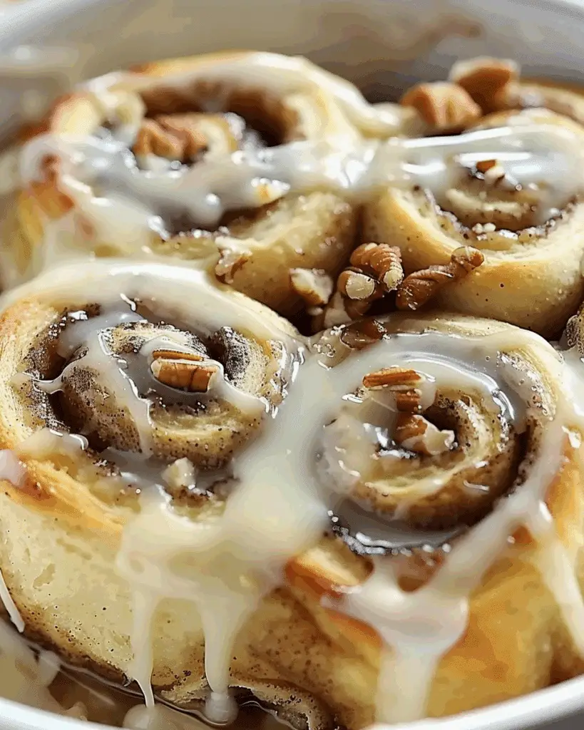 Homemade Banana Cinnamon Rolls