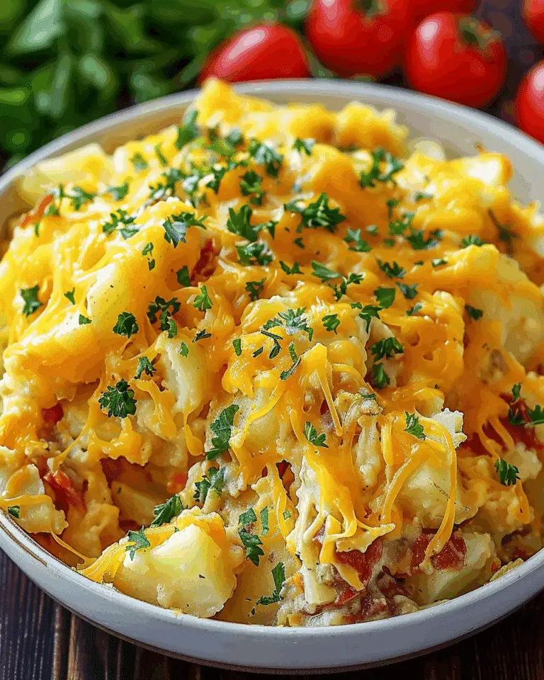 Crockpot Cheesesteak Potato Casserole Recipe