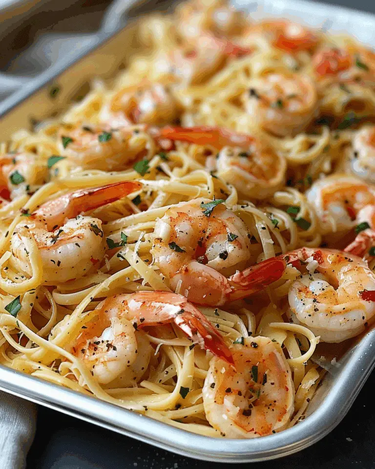 Shrimp Scampi Linguine