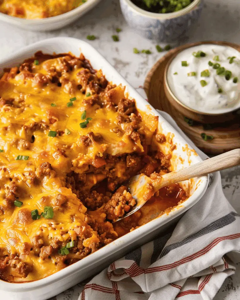 Sloppy Joe Casserole