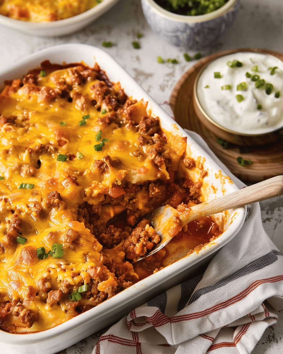 Sloppy Joe Casserole
