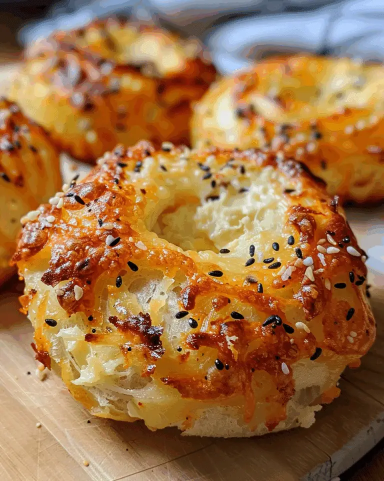 Garlic-Parmesan Cottage Cheese Bagels – Soft, Chewy & Protein-Packed