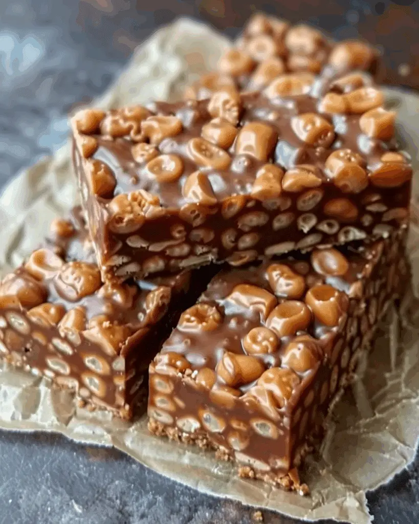 No-Bake Homemade Crunch Bars