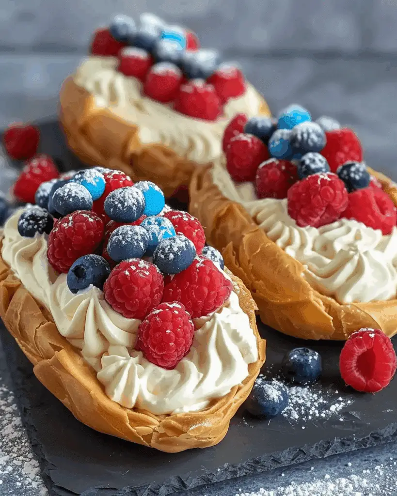 Red, White & Blue Cannoli