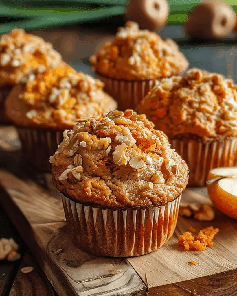 Apple Carrot Muffins