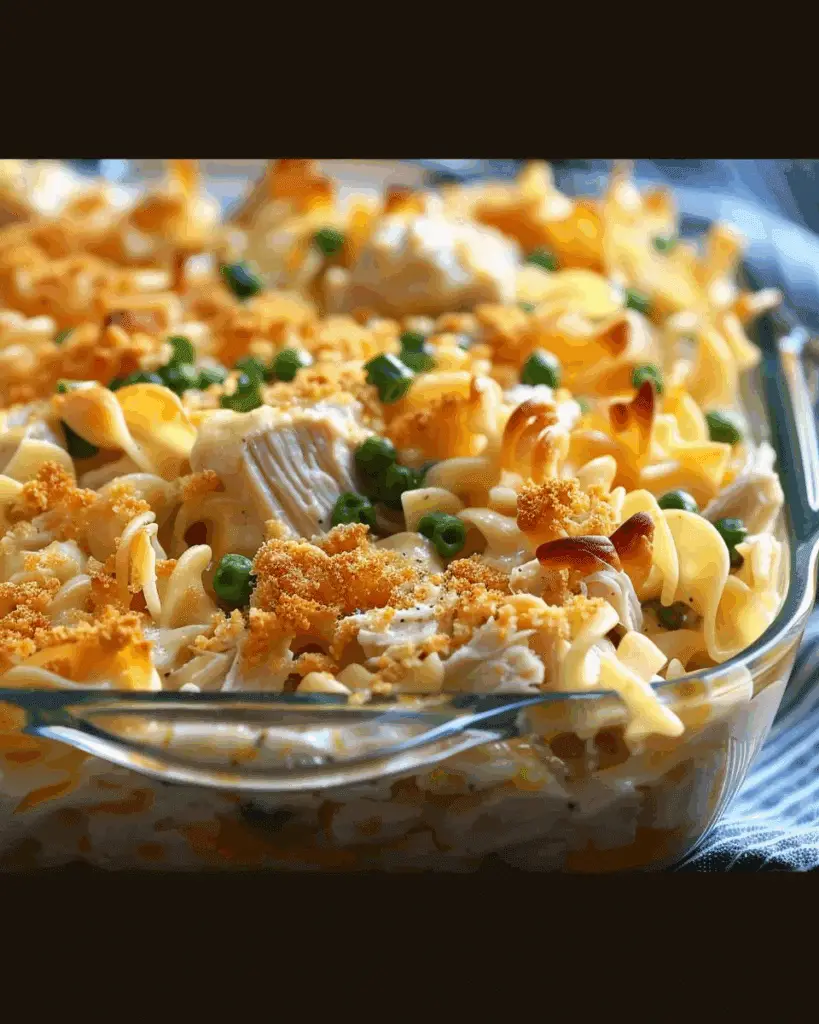 Easy Chicken Noodle Casserole Recipe