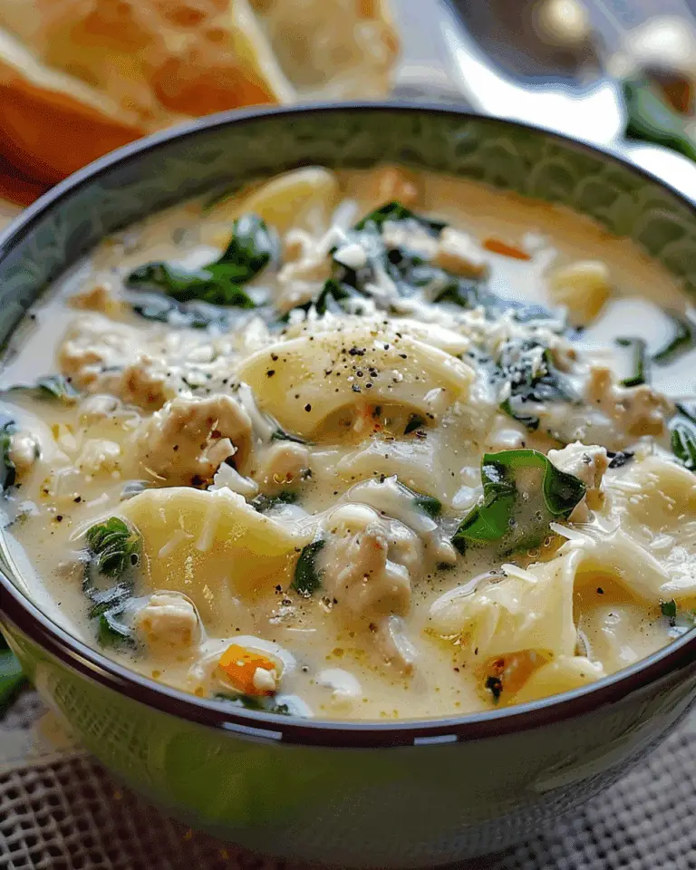 White Lasagna Soup Recipe