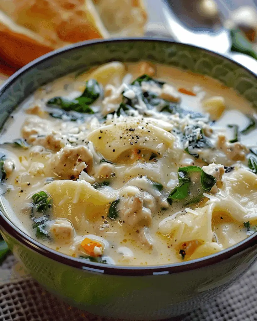 White Lasagna Soup Recipe