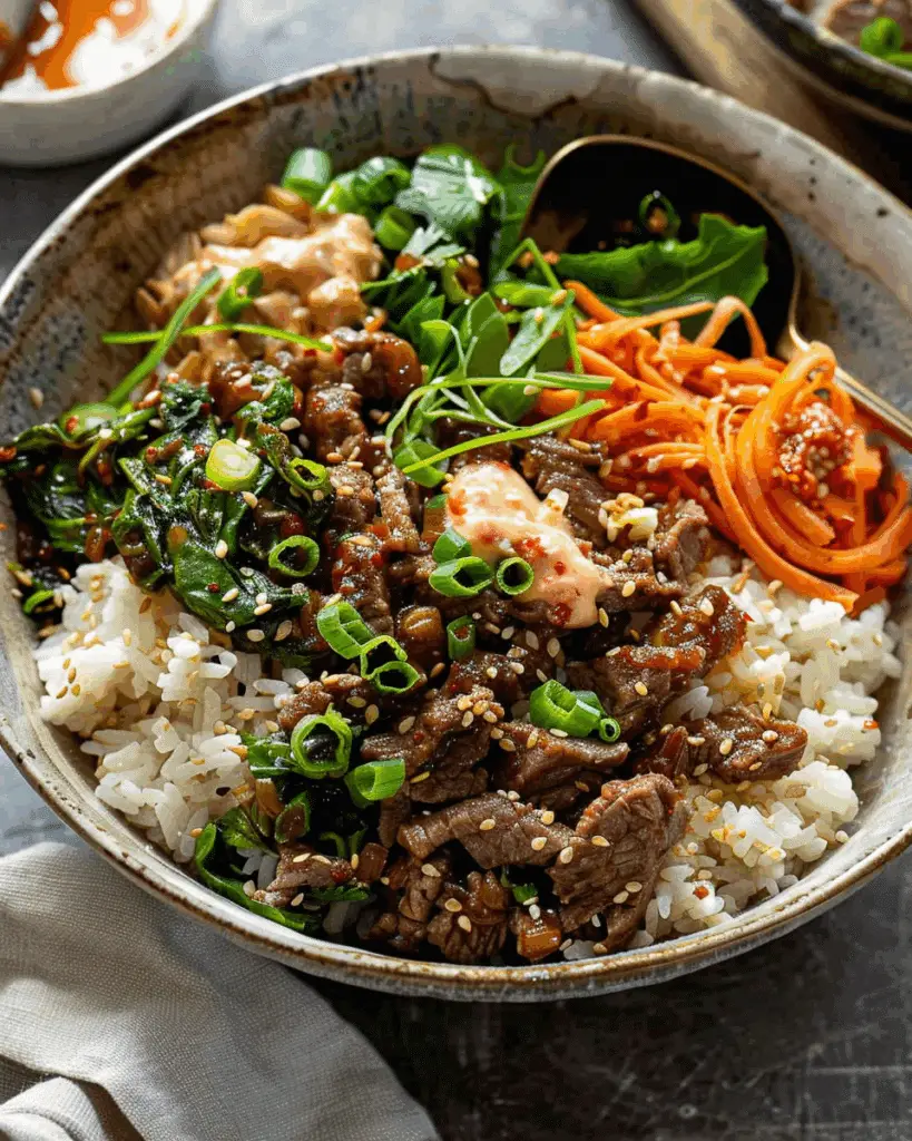 Korean Beef Bulgogi Rice Bowls – The Easy Way
