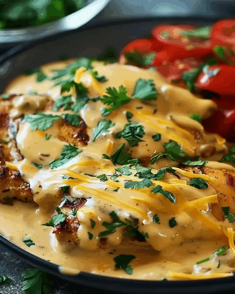 Mexican Chicken with Cheese Sauce Recipe