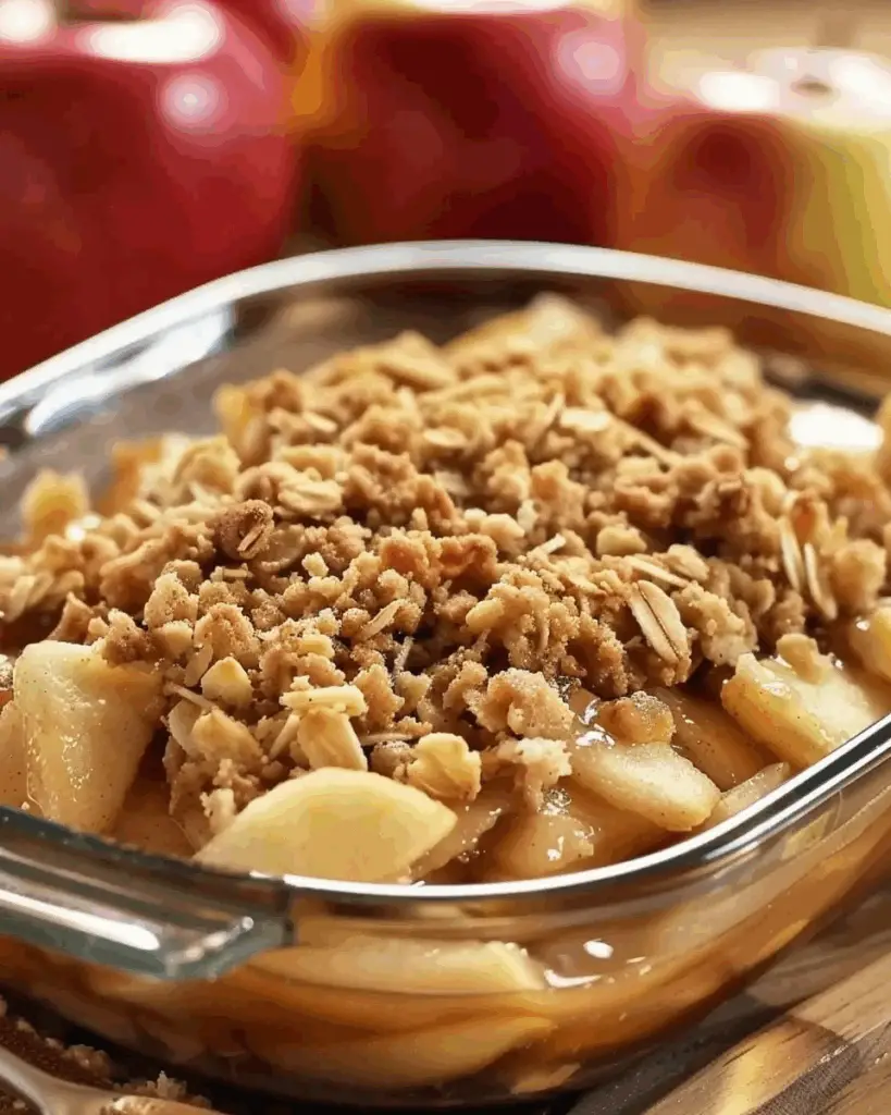 Cinnamon Apple Crisp