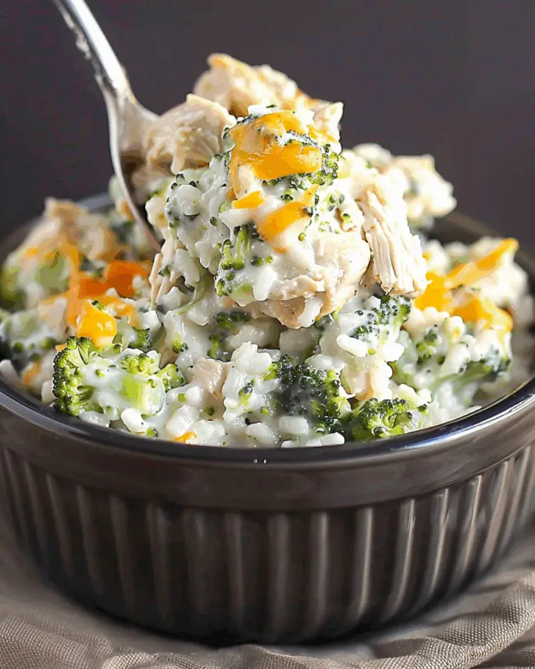 Cheesy Chicken Broccoli Rice Casserole - All Recipes Made