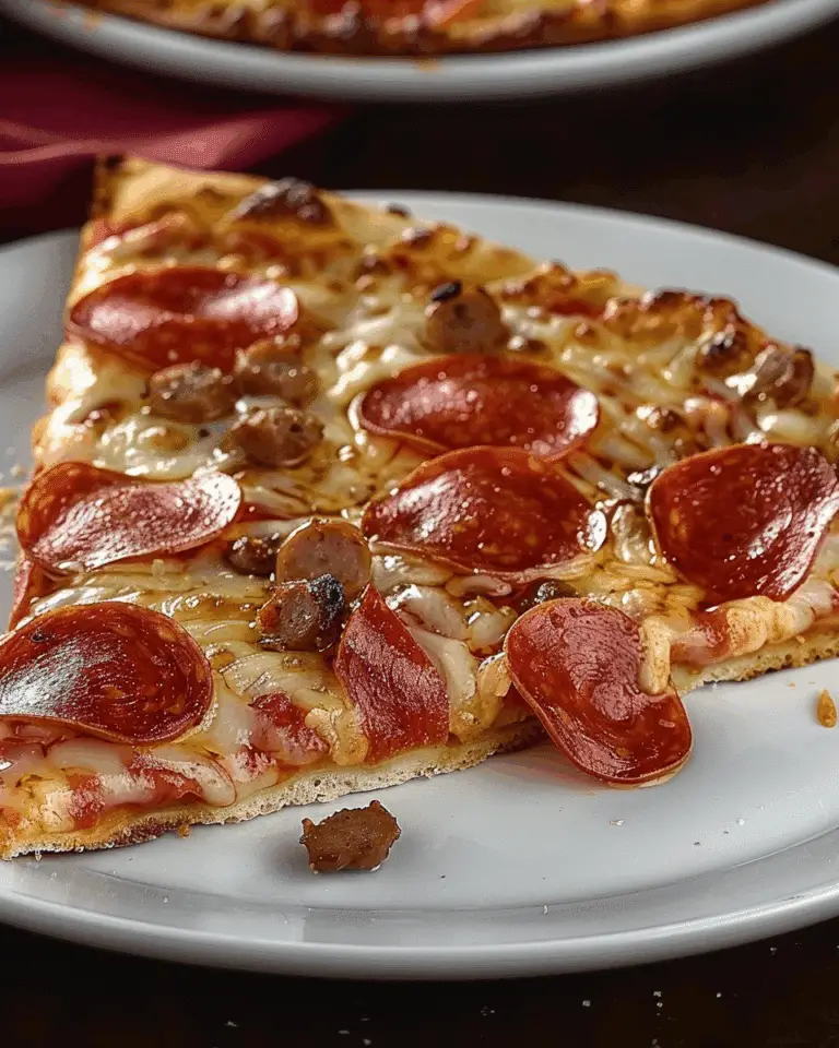 Deep Hamburger Sausage Pepperoni Bake