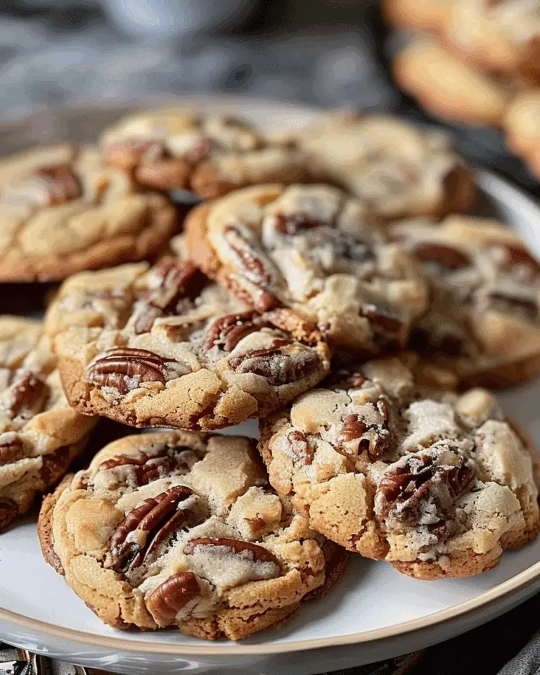Keto Cream Cheese Pecan Cookies