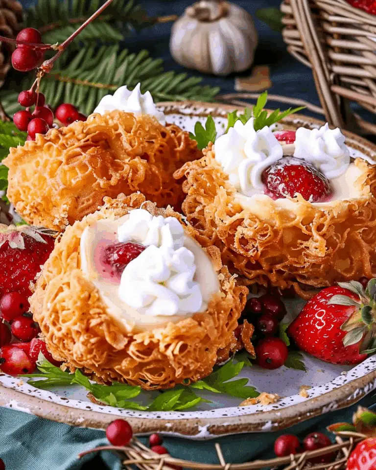 Deep Fried Strawberry Cheesecake Pies