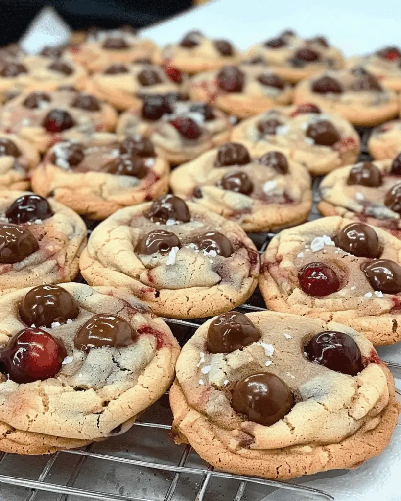 Cherry Chocolate Chewy Cookies