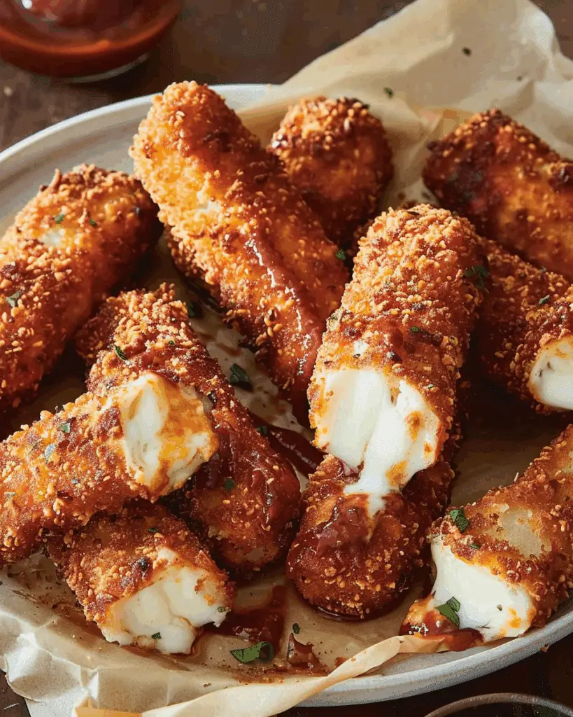 Crispy Spicy Nashville Hot Mozzarella