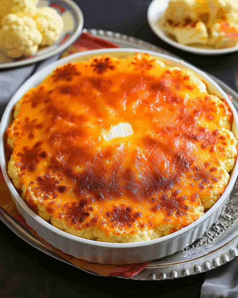 Cauliflower Cheese