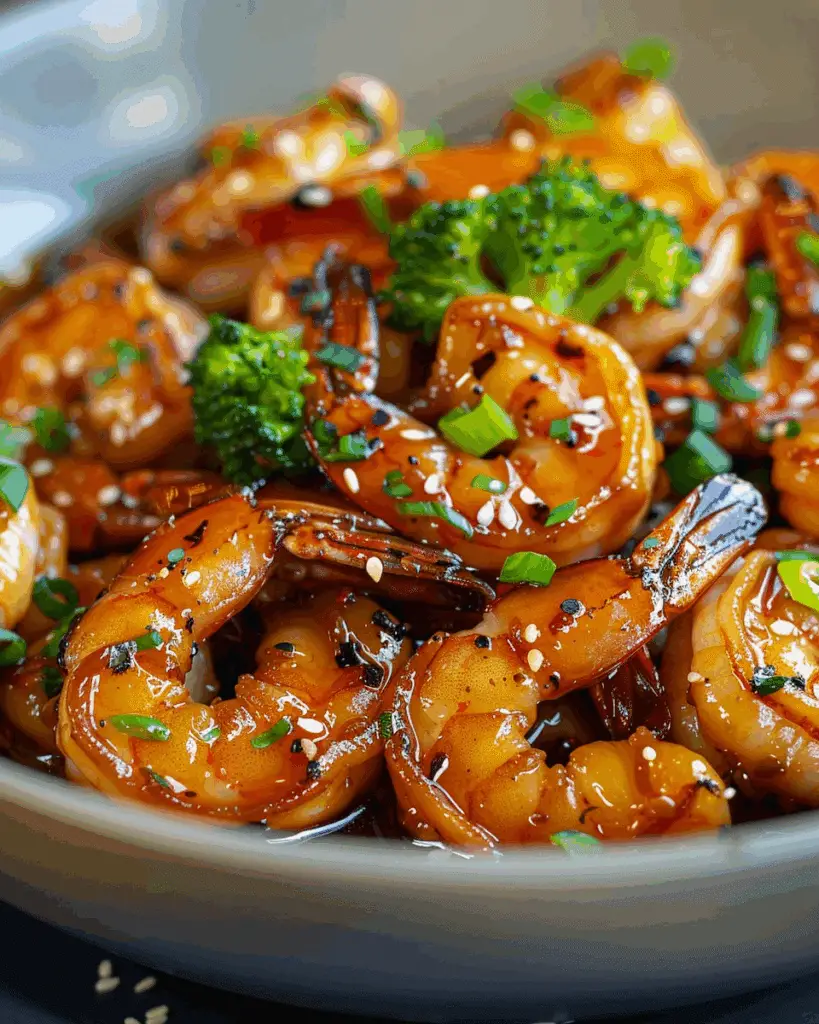Honey Garlic Shrimp Stir-Fry