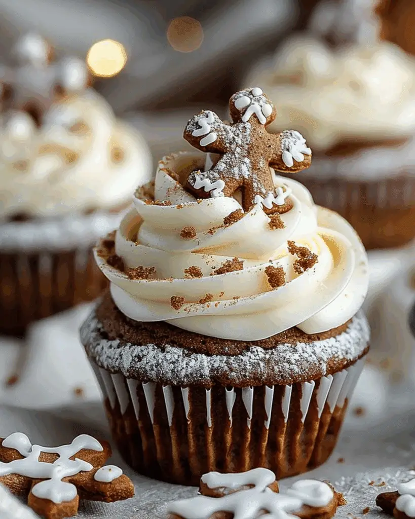 Gingerbread Cupcakes