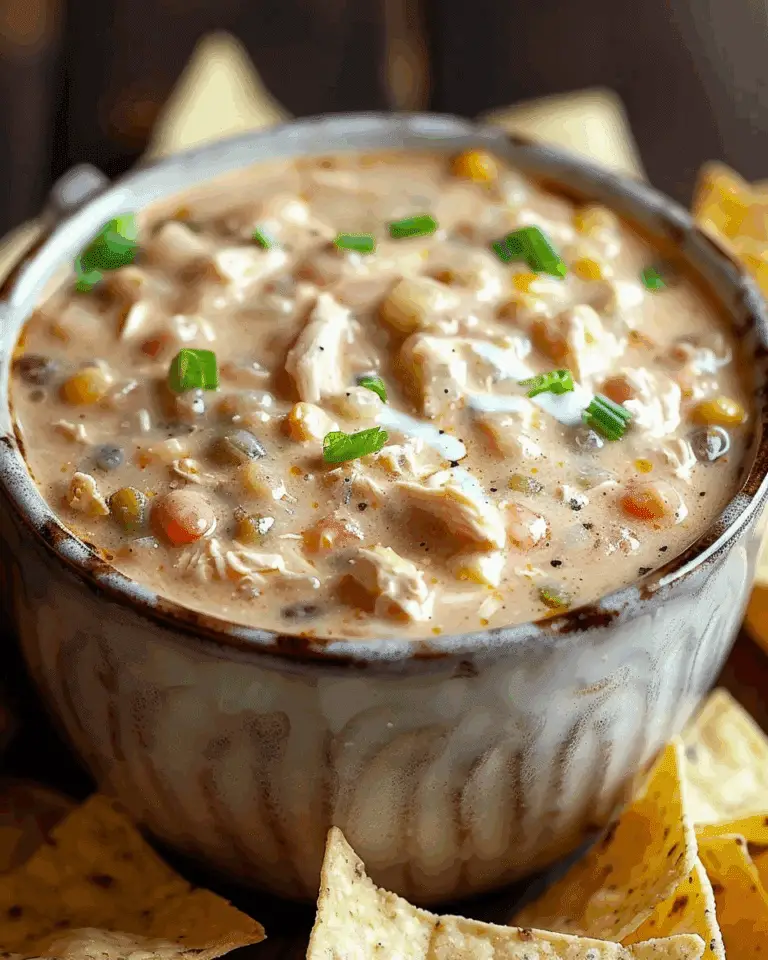 Comforting Crock Pot Cream Cheese Chicken Chili for Busy Nights