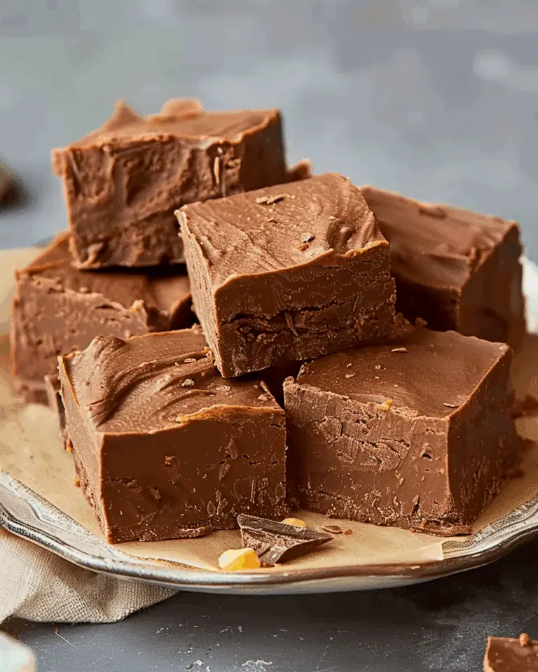 Aunt Teen’s Creamy Chocolate Fudge