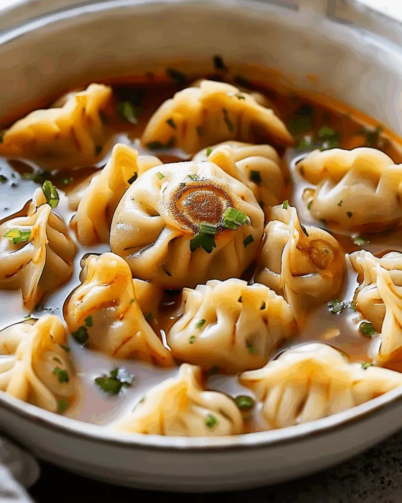 Potsticker Soup: A Comforting Delight