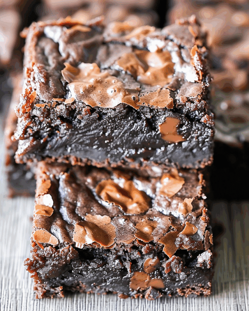 One Bowl Brownies