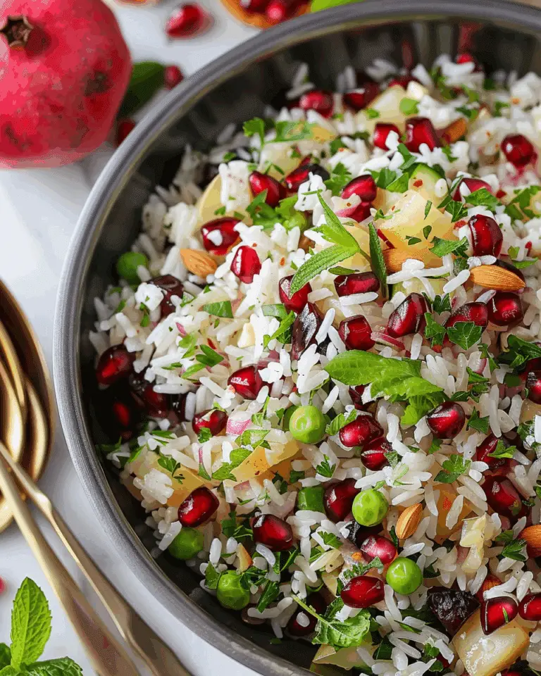 Pomegranate Rice Salad