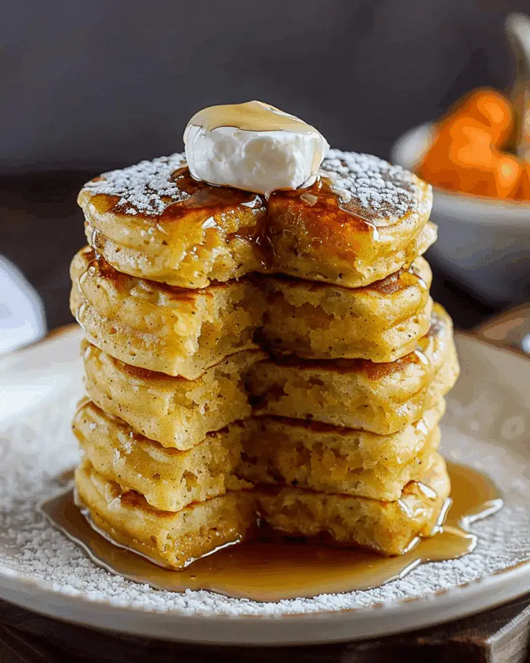 Fluffy Pumpkin Pancakes