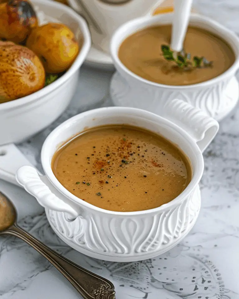 Turkey Gravy from Drippings