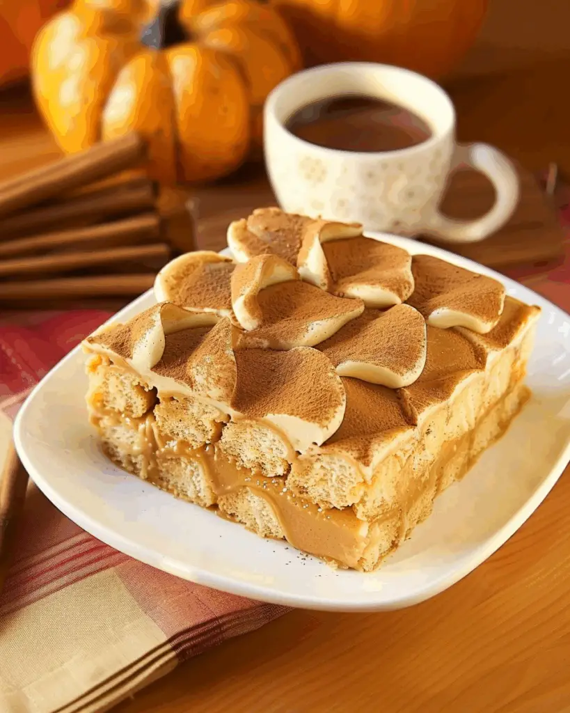 Pumpkin Spice Latte Tiramisu