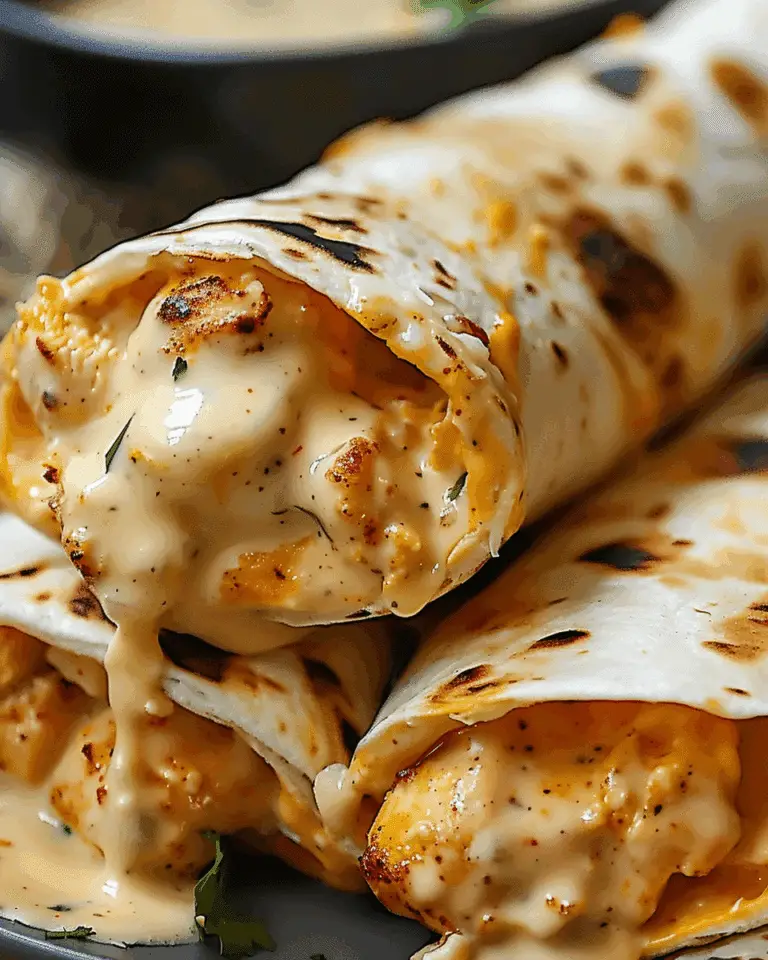 Garlic Chicken Wraps