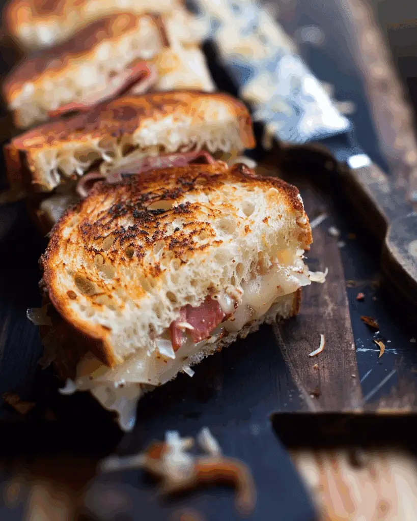 The Perfect Toasted Reuben Sandwich